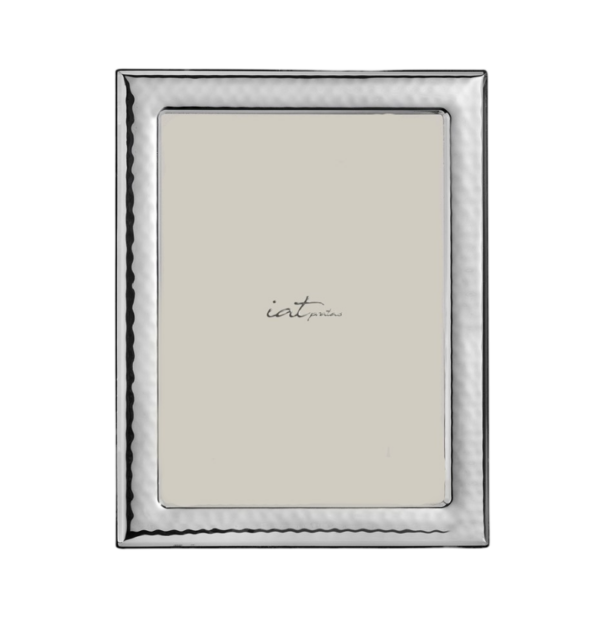 Moldura Martelada Prata