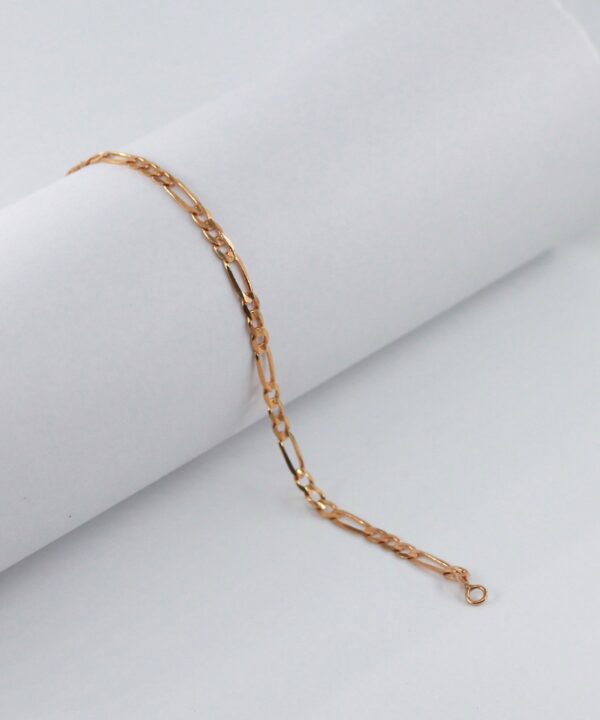 Pulseira 3+1 Ouro 9Kt