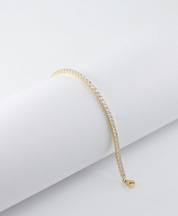 Pulseira Riviera Zircónias Prata