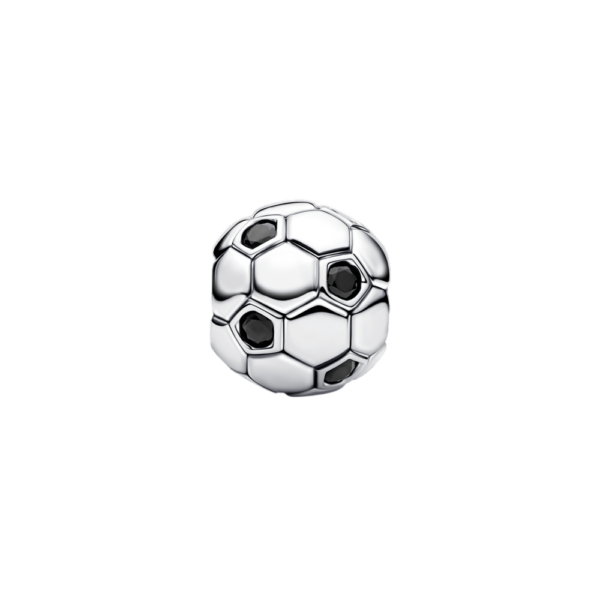 Conta Bola de Futebol Prata Pandora