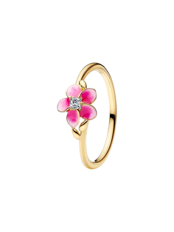 Anel Flor da Vaiana Disney Pandora