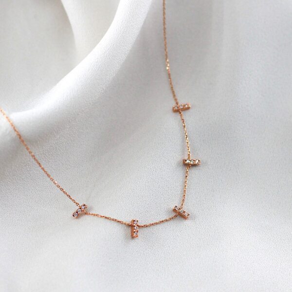 Colar Diamantes Ouro 19,2Kt