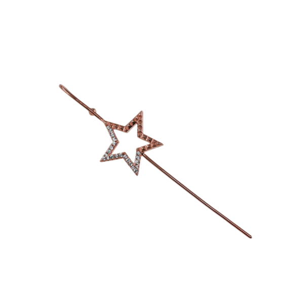 Brinco Earcuff Bengala Prata