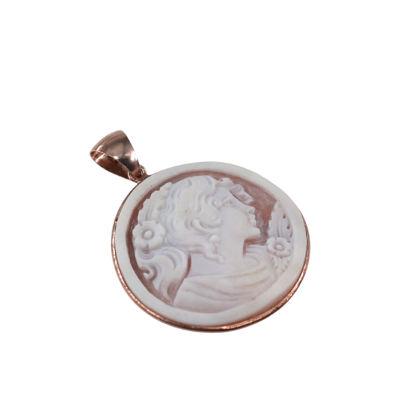 Medalha Camafeu Prata