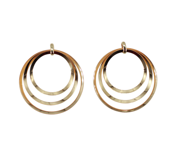 Brincos Aros Pendentes  Prata