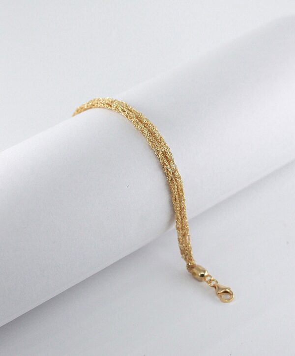 Pulseira Malha Prata