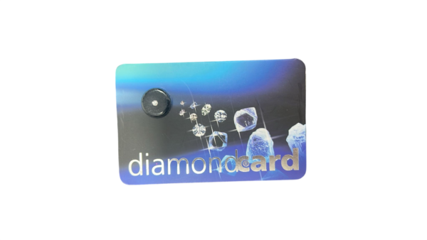 Cartão de 1 Diamante 0.05cts