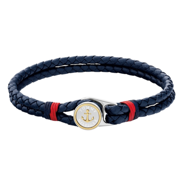 Pulseira Couro Aço Tommy Hilfiger