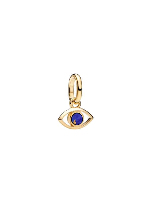 Mini Conta Mau Olhado Azul Pandora