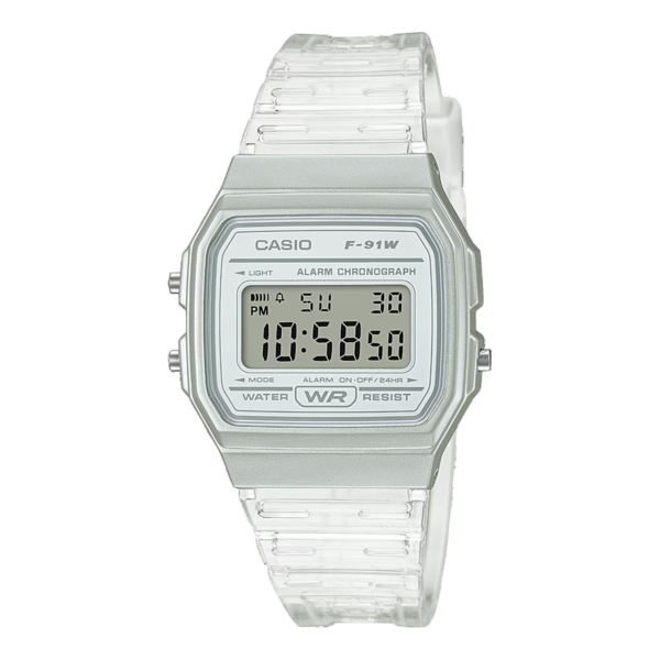 Relógio Resina Transparente Casio