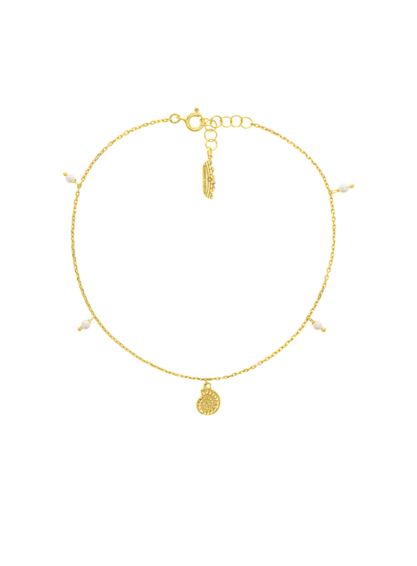 Pulseira de Pé Mare Prata Eugénio Campos