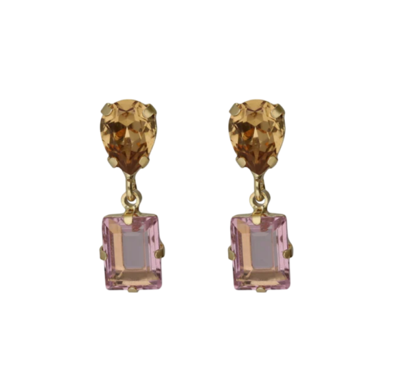 Brincos Cristal Prata Victória Cruz