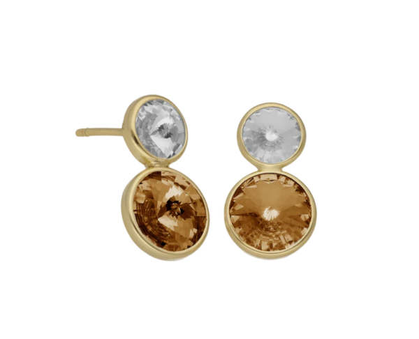 Brincos Cristal Prata Victória Cruz