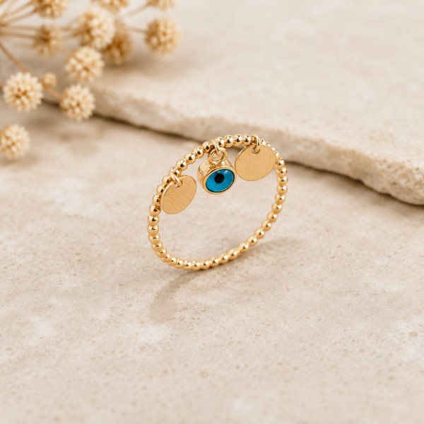 Anel Pendentes Ouro 19,2Kt