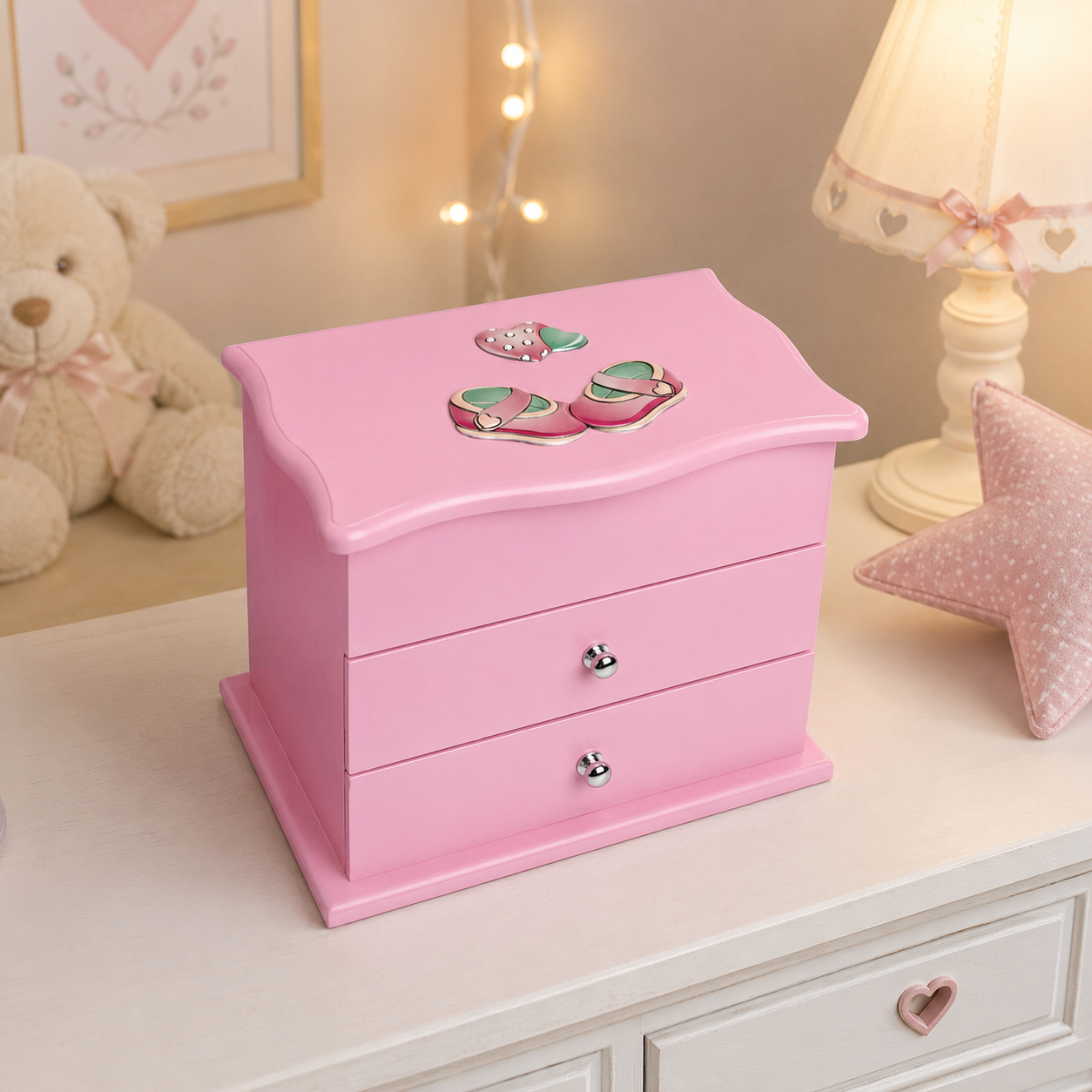 Guarda Joias Rosa