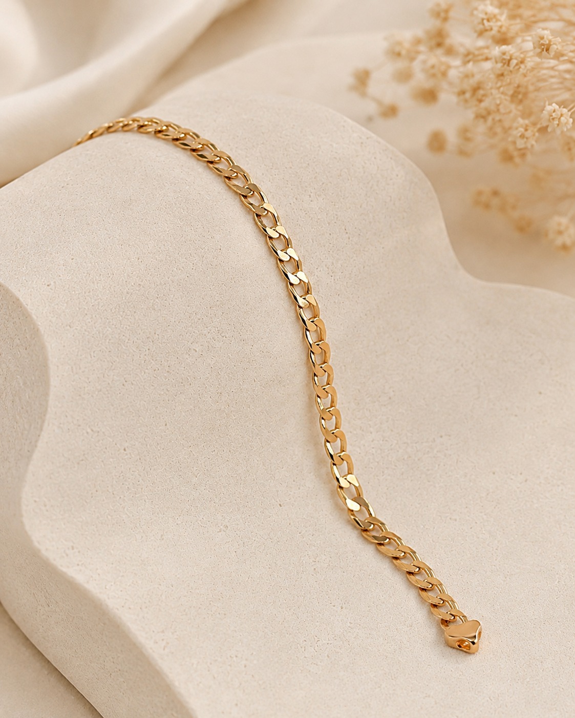Pulseira Barbela Ouro 19,2Kt