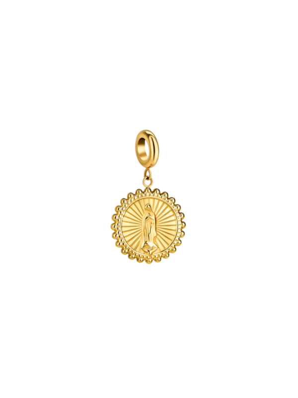 Charme Faith Aço Dourado