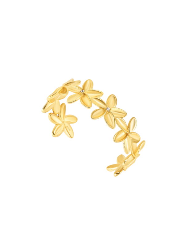 Escrava Fleur Crystal Aço One
