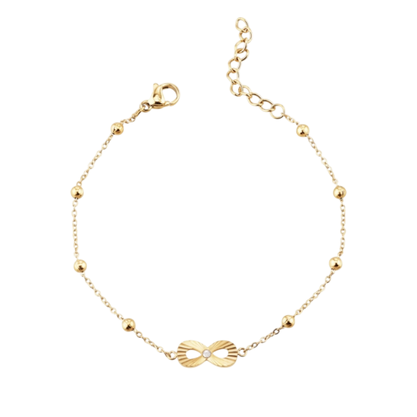 Pulseira Infinito Aço Hassu
