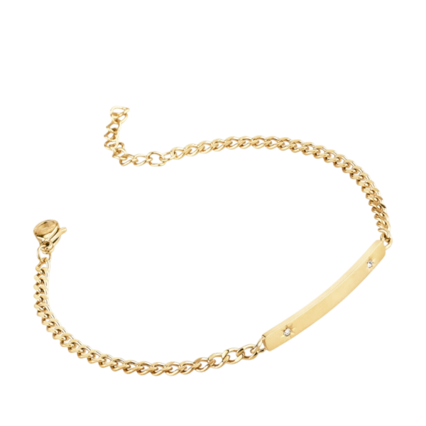 Pulseira Chapa Aço Hassu