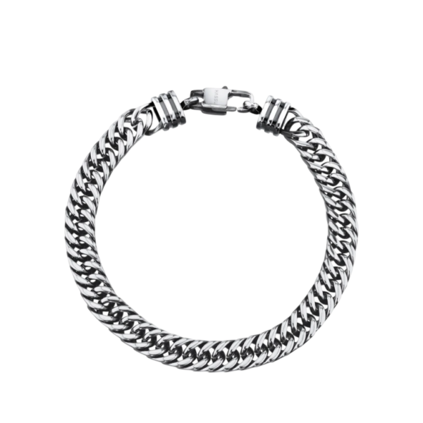 Pulseira Espinha Aço Hassu
