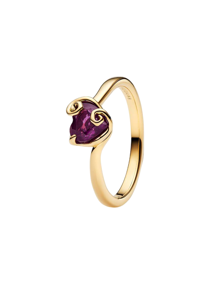 Anel de Coração Roxo da Sally de O Estranho Mundo de Jack da Disney