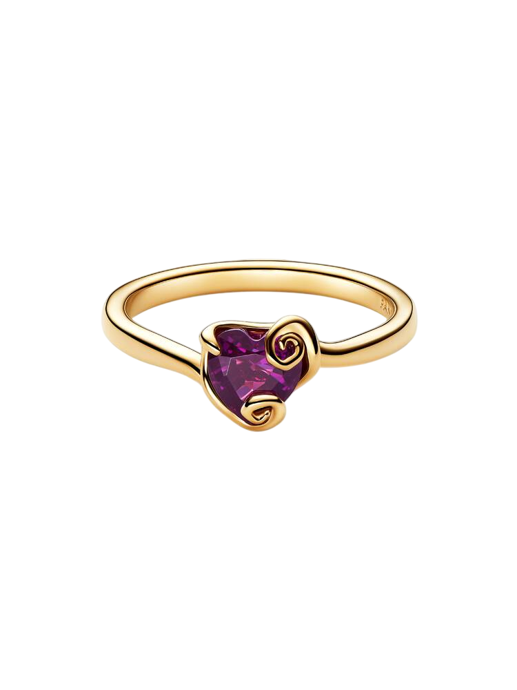 Anel de Coração Roxo da Sally de O Estranho Mundo de Jack da Disney1