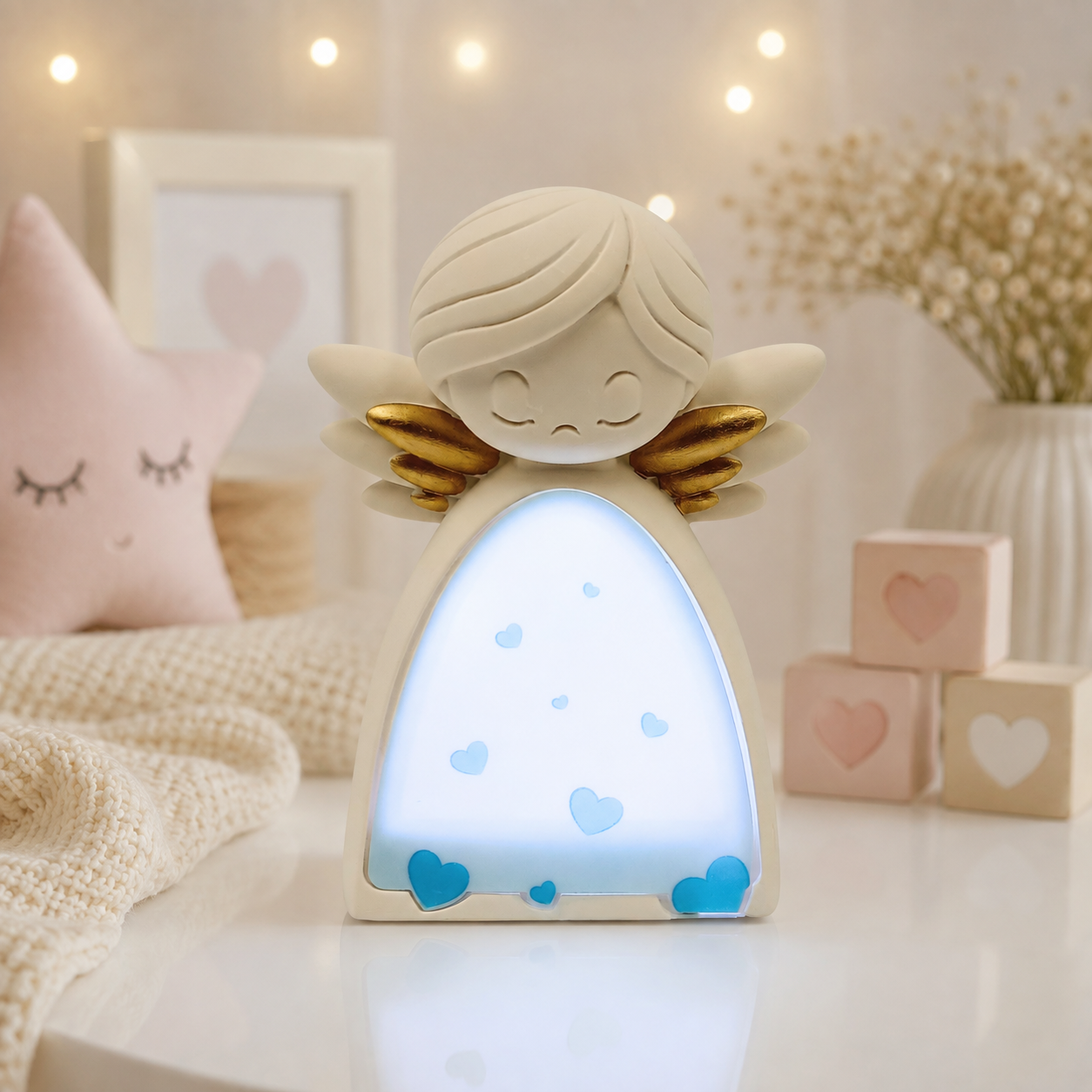 Anjo Luminoso Azul