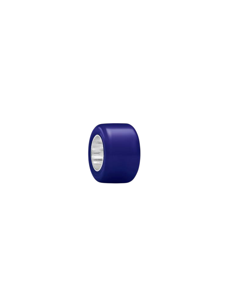 Conta vidro Murano azul
