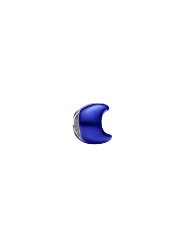 Conta Mini Lua Azul Prata Pandora