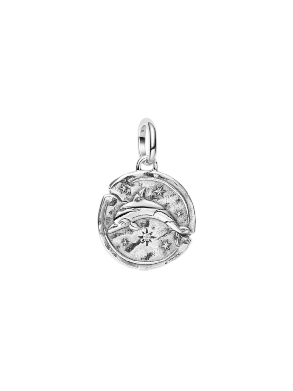 Conta Medalhão golfinho Pandora