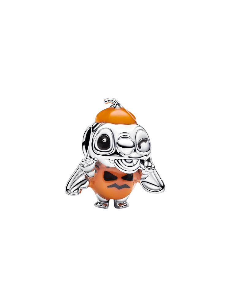 Pingente de abóbora de Halloween do Stitch da Disney