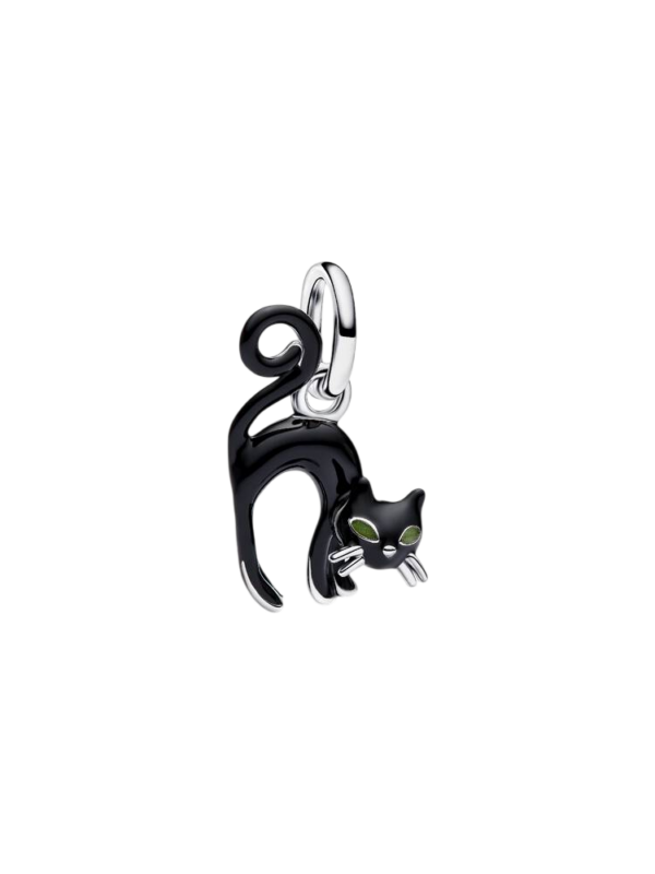 Conta Pendente Gato Preto Pandora