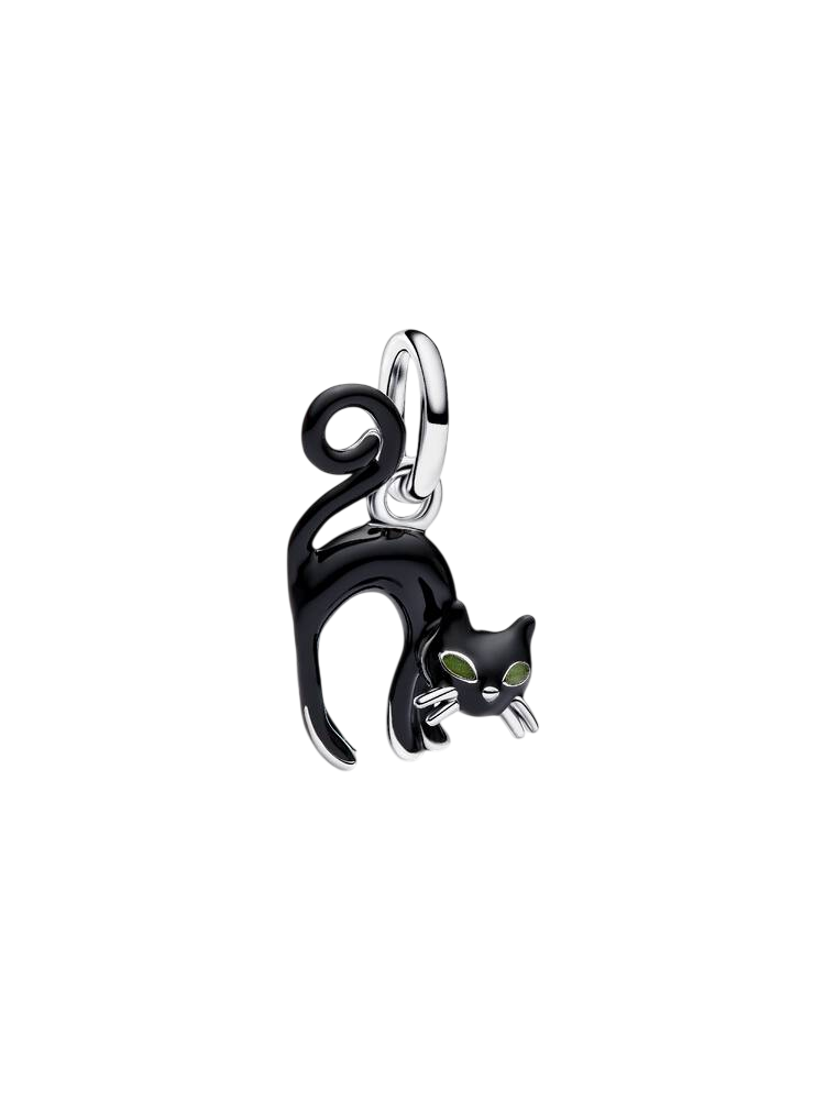 Pingente de gato preto