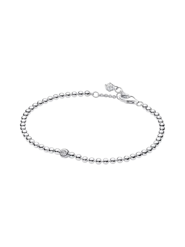 Pulseira Bolinhas Prata Pandora