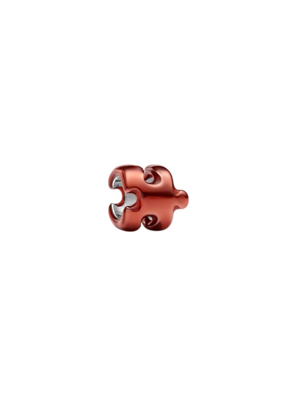 Conta Mini Puzzle Prata Pandora