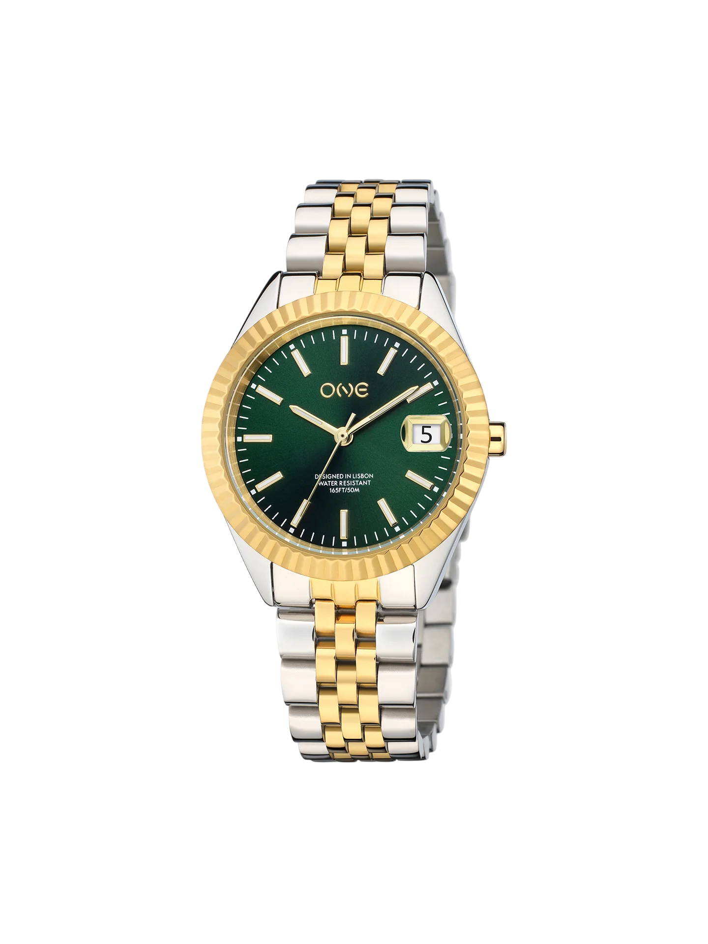 Relógio OL4241VB62L One Celebrity Green Bicolor-Photoroom