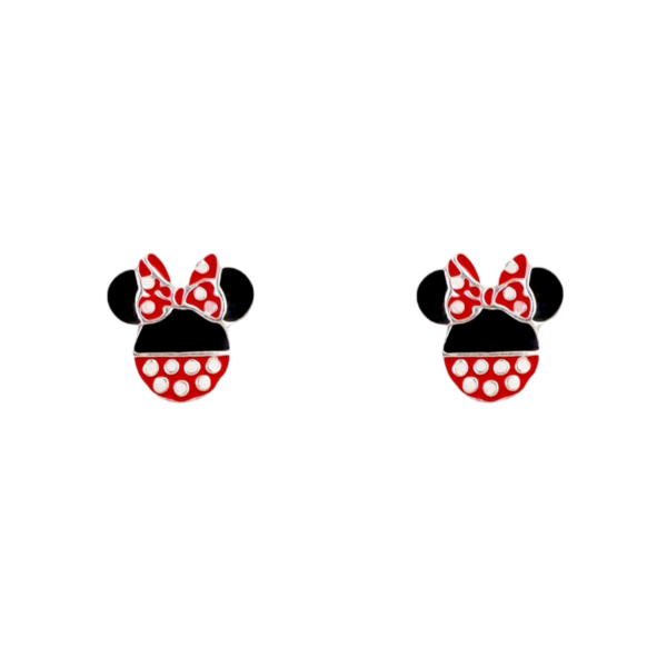 Brincos Minnie Disney Prata