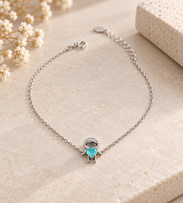 Pulseira Menino Prata