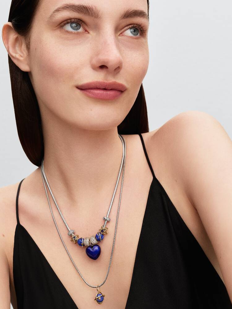 Colar 395061C00-45 Prata925 Pandora Snake3