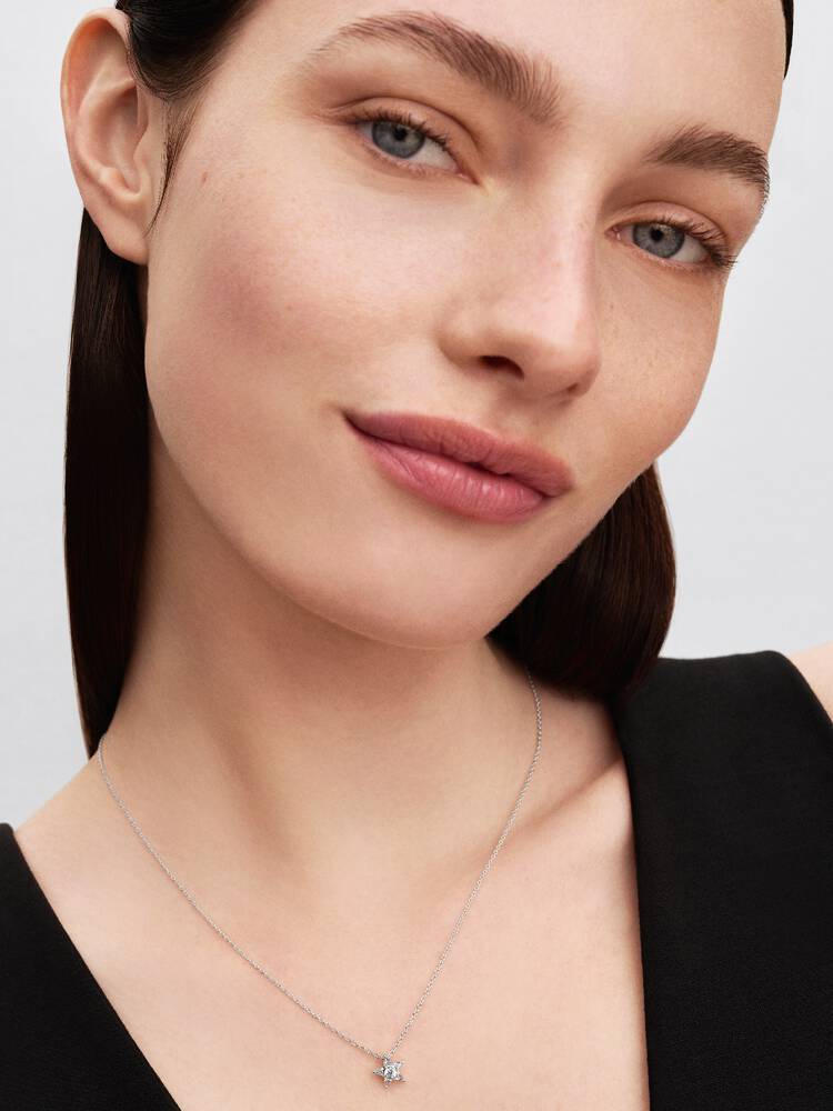 Colar 395078C01-45 Prata925 Pandora Zirconias1