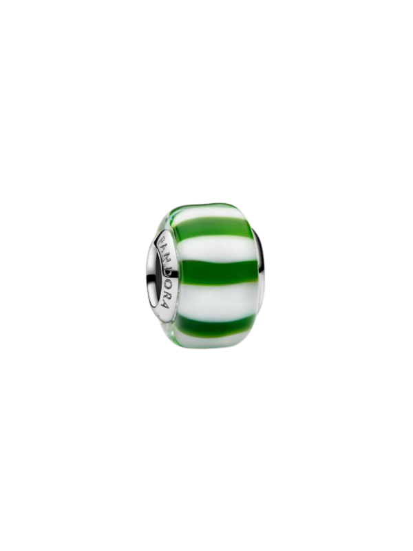 Conta  Murano Menta Verde Pandora