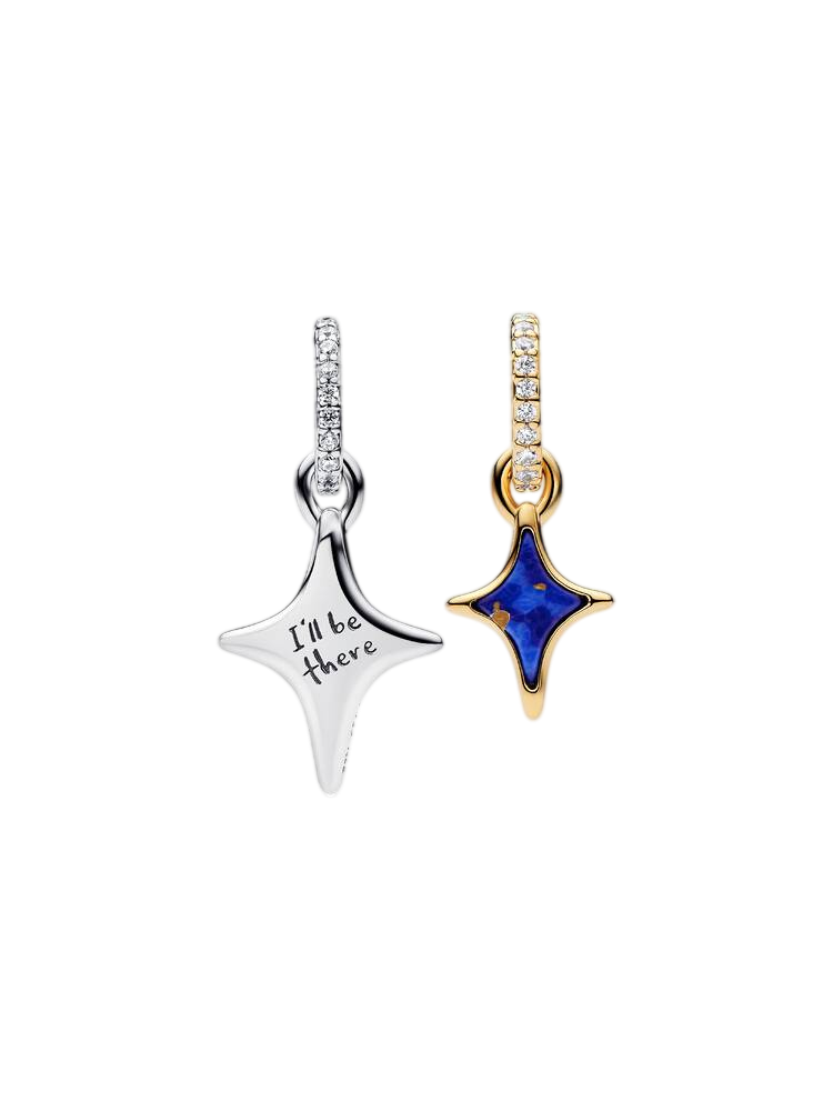 Conta 764945C01 Prata925+Revestido a Ouro14Kt Pandora Divisivel LapisLazuli Imitação