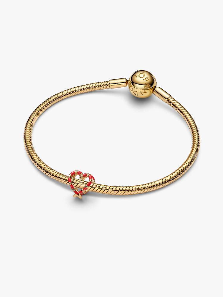 Conta 765063C01 Revestido a Ouro14Kt Pandora Esmalte_