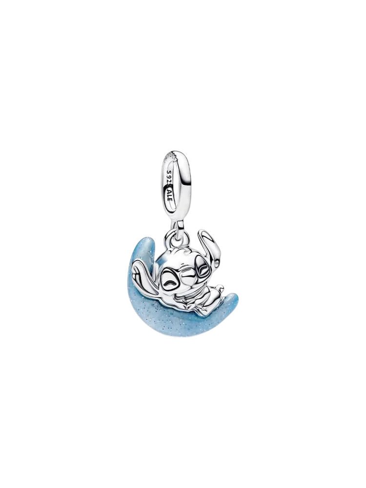 Conta 795022C01 Prata925 Pandora X Disney EsmalteLuminosoEscuro