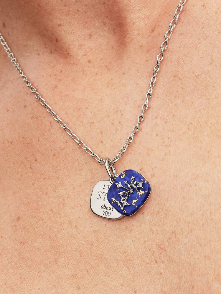 Conta 795039C01 Prata925 Pandora LapisLazuli Imitação + Zirconias.
