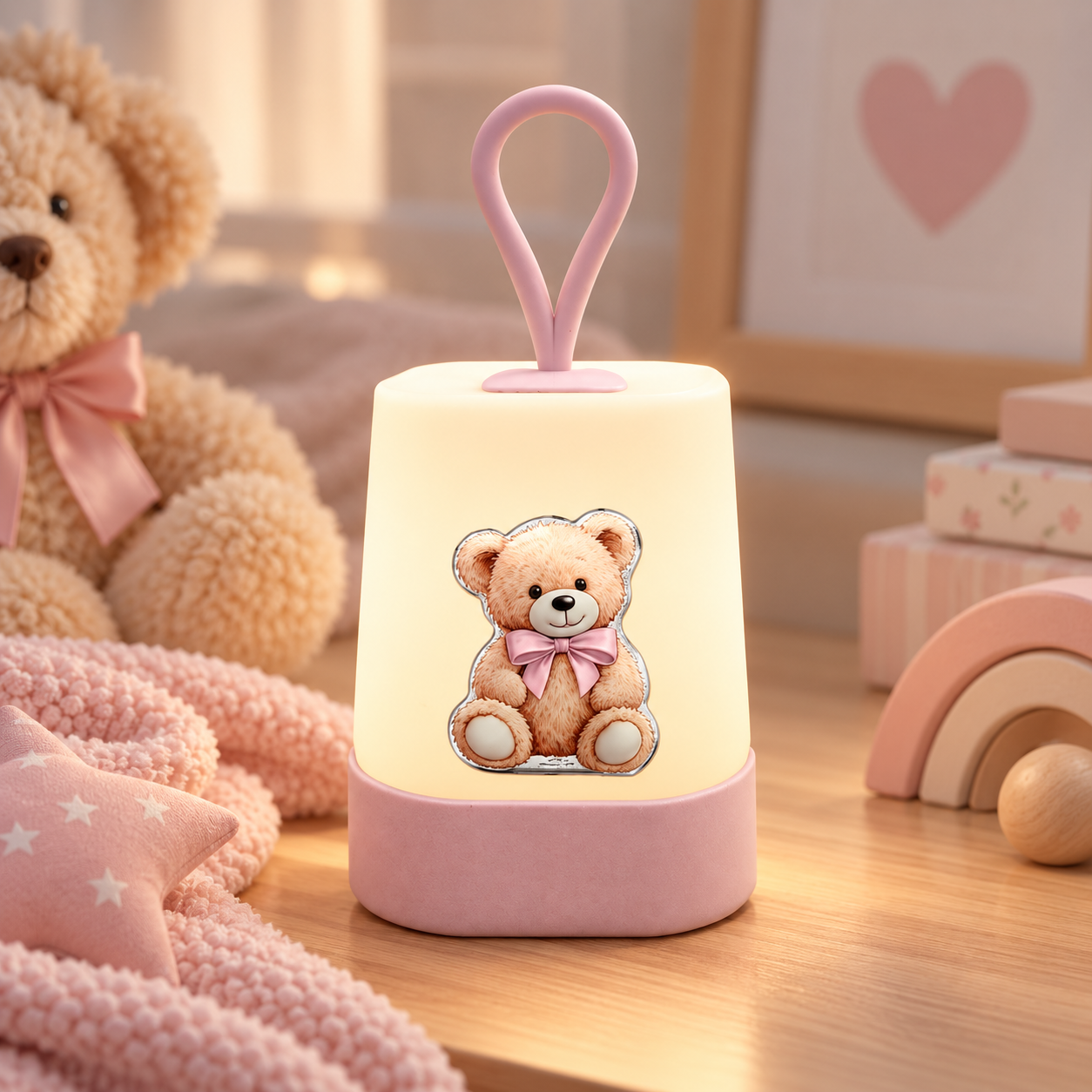 Luz de Presença Rosa .