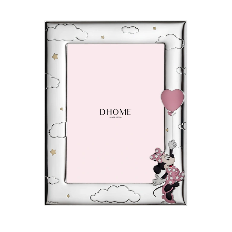 Moldura 10×15 Minnie PVD Prateado