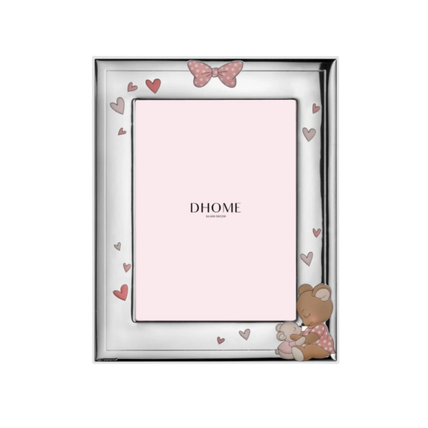 Moldura Rosa Pvd Prateado