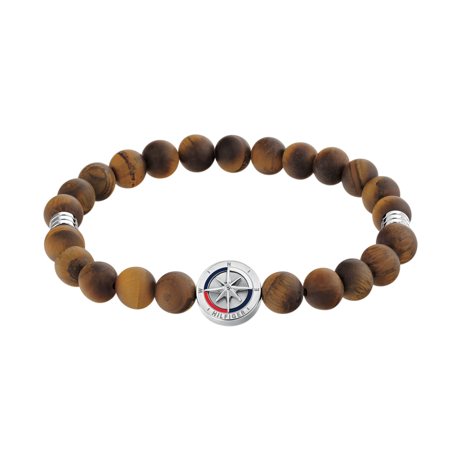 Pulseira 2790722 Tommy Hilfiger Aço Bolas Castanhas